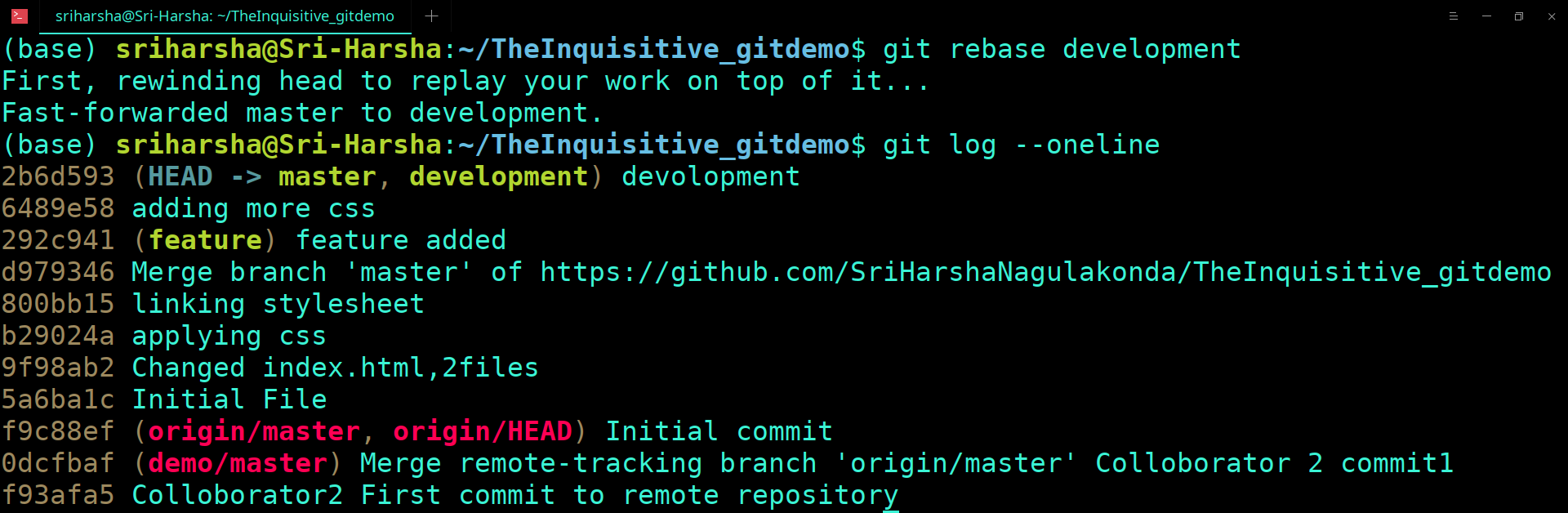GIT REBASE